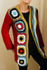 Festive Fusion Cardigan - Crochet Cardigan English USA