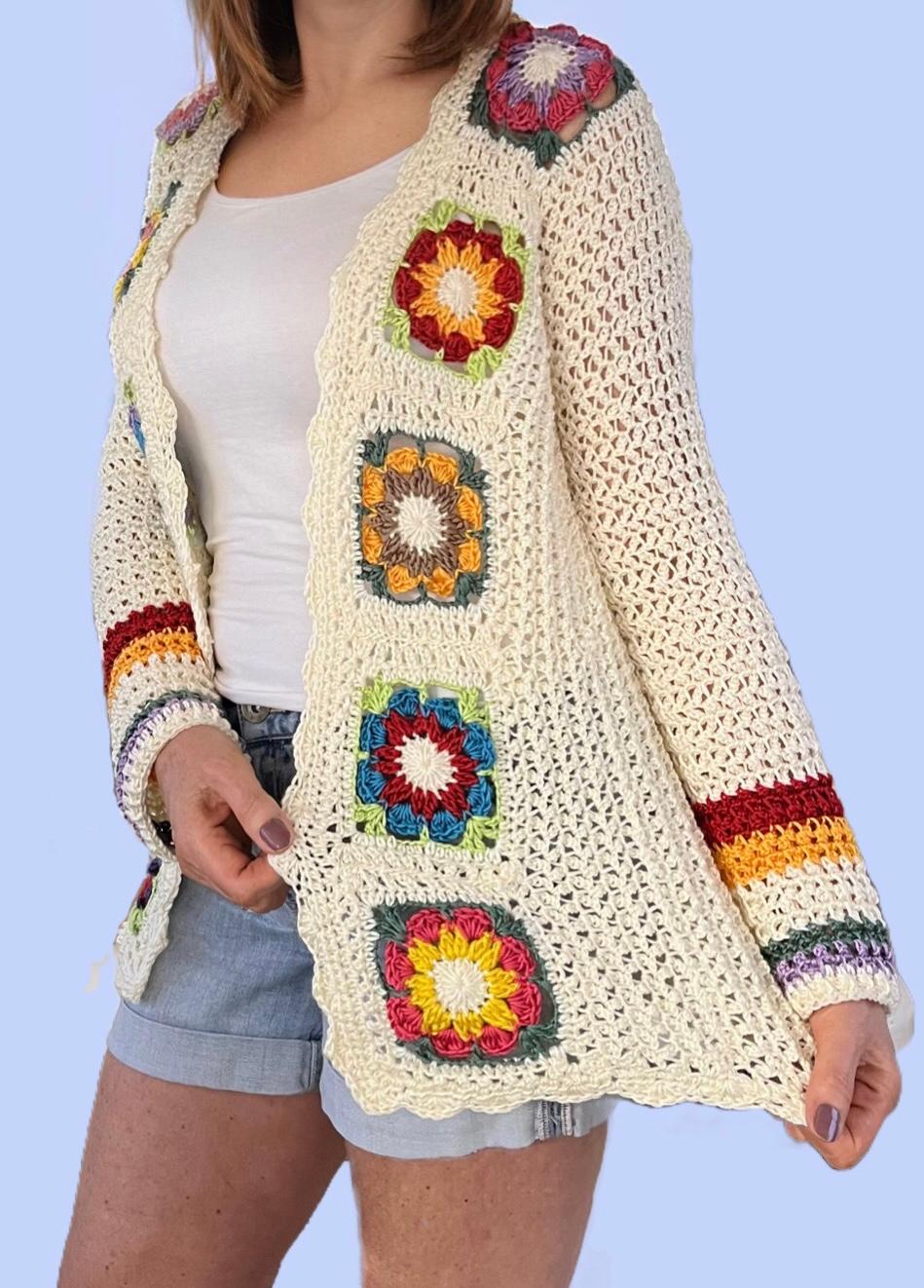 Summer Bliss Dream Cardigan  CROCHET PATTERN