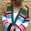 EZ Breezy laidback cardi - Crochet Pattern English USA