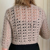 Go with the Flow Bolero - Crochet Pattern English USA