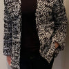 Wrapped  In Bulky Chains Cardigan - Crochet Pattern English USA