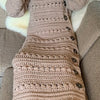 Cozy Couch Cardigan crochet PATTERN English USA
