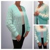 Warm in Waves Cardigan - Crochet Pattern English USA