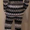 Home Sweet Home Cat suit - Crochet pattern English USA