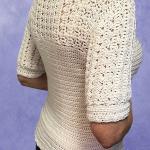 Sweet Little Sweater - crochet Pattern English USA