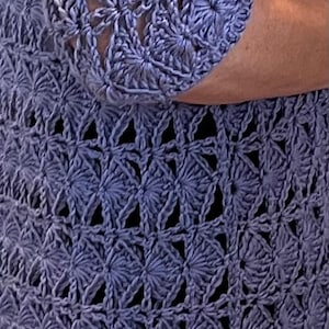 Proud as a Peacock Cardigan - Crochet Pattern English USA