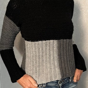 3'S Company Sweater Crochet PATTERN