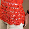 Picot Bello Summer Top - Crochet PATTERN - English USA