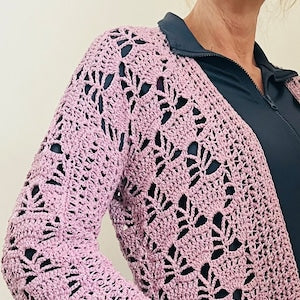 Queen of the Cardigans - Crochet Pattern English US terms