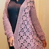 Queen of the Cardigans - Crochet Pattern English US terms