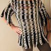 Avant Garde Sweater-Crochet Pattern-English USA