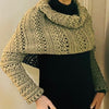 Two Elegant Shawls with Sleeves - Crochet Pattern English USA