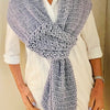 Its a Wrap Slip Knot Summer Shawl - Crochet PATTERN English USA