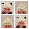 Sally Sheep & Ayla Alcapa Hats - Crochet PATTERN  English USA