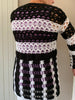 B & W Tunic Crochet Pattern English USA