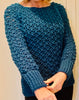 Hugged by V's and Bobbles Sweater - Crochet  pattern English USA