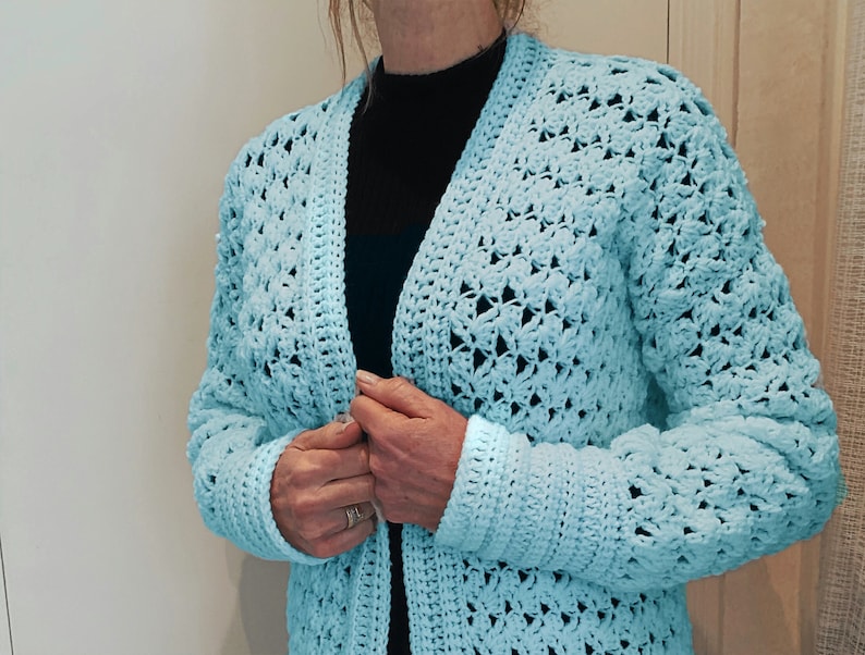 Covered with Happiness-Cardigan-PATTERN- English USA