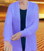 Mystical Marrakech Cardigan - Crochet PATTERN English USA