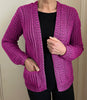 Cloud 9 Cardi, Crochet Cardigan Pattern, English USA