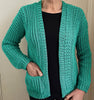 Cloud 9 Cardi, Crochet Cardigan Pattern, English USA