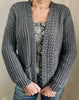 Cloud 9 Cardi, Crochet Cardigan Pattern, English USA