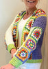 Short Square Affair Jacket - Crochet Pattern English USA
