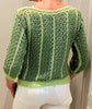 EVERGREEN Sweater-Crochet PATTERN-English USA