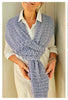 Its a Wrap Slip Knot Summer Shawl - Crochet PATTERN English USA