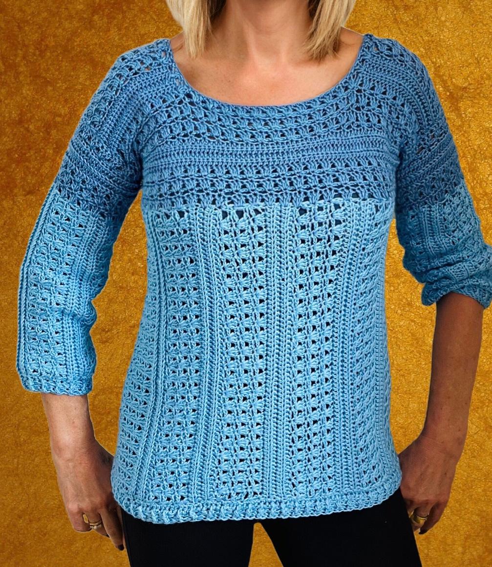 Venetian Vibes Sweaters - Crochet PATTERN - English USA terms