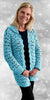 With or Without Cardigan - Crochet PATTERN - English USA - pdf