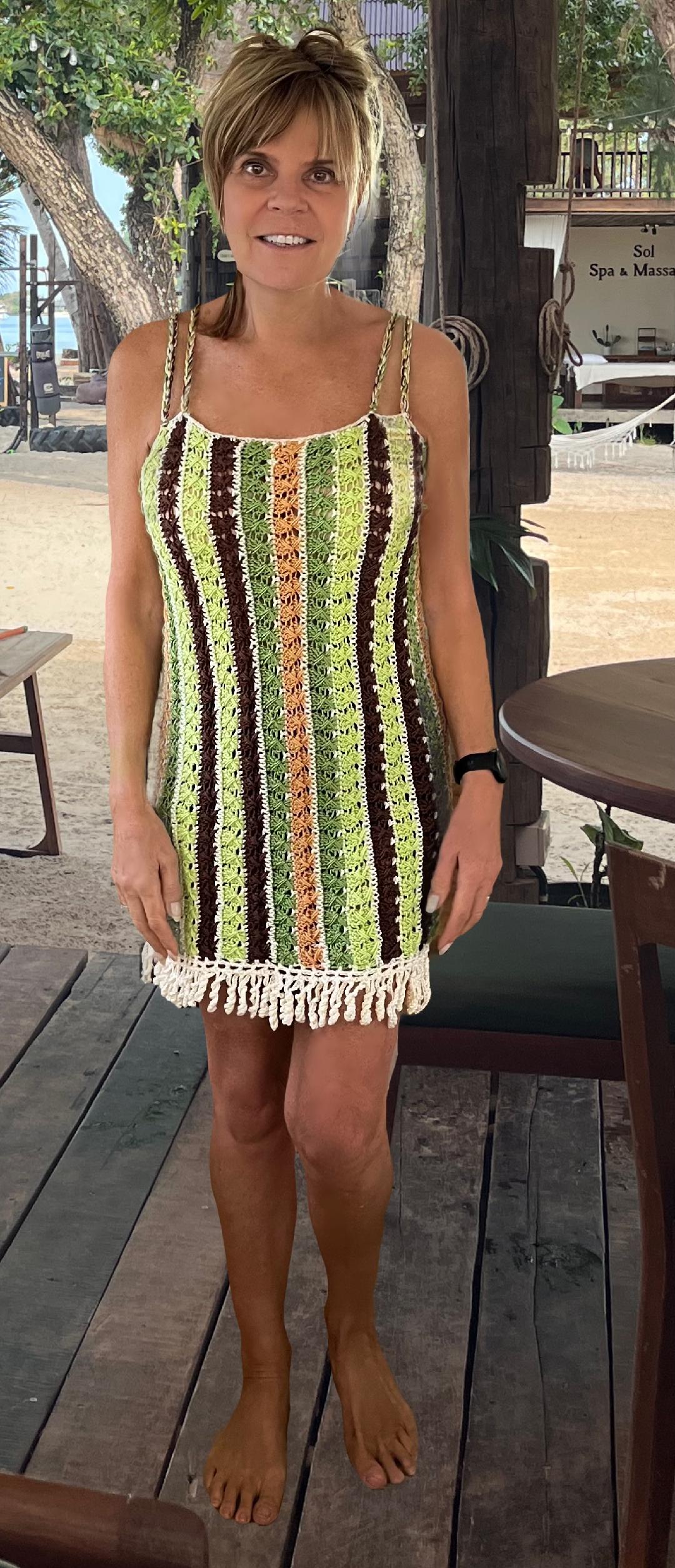 Groovy Ibiza Vibes - Crochet Dress & Top - PATTERN Pdf. - English US Terms