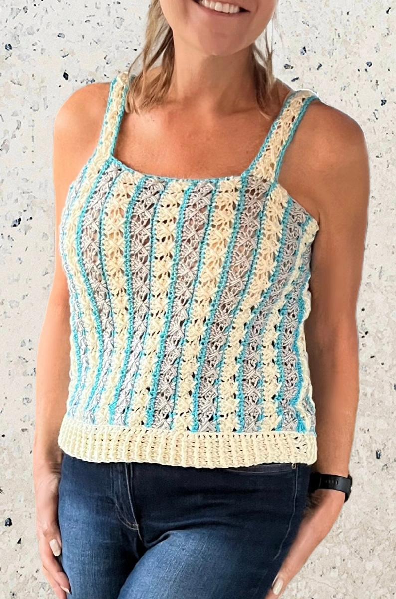 Groovy Ibiza Vibes - Crochet Dress & Top - PATTERN Pdf. - English US Terms