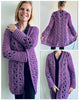 a*MAZE*ing Cardigan - Crochet Pattern - English USA - digital pdf