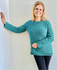 Cool Weather Sweater - Crochet PATTERN - English USA