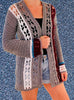 Cozy Chic Cardigan - Crochet PATTERN - English USA