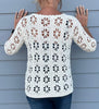 Infinite Summer Vibes Duo - Sweater and Cardigan Crochet PATTERN - English US Terms - digital PDF