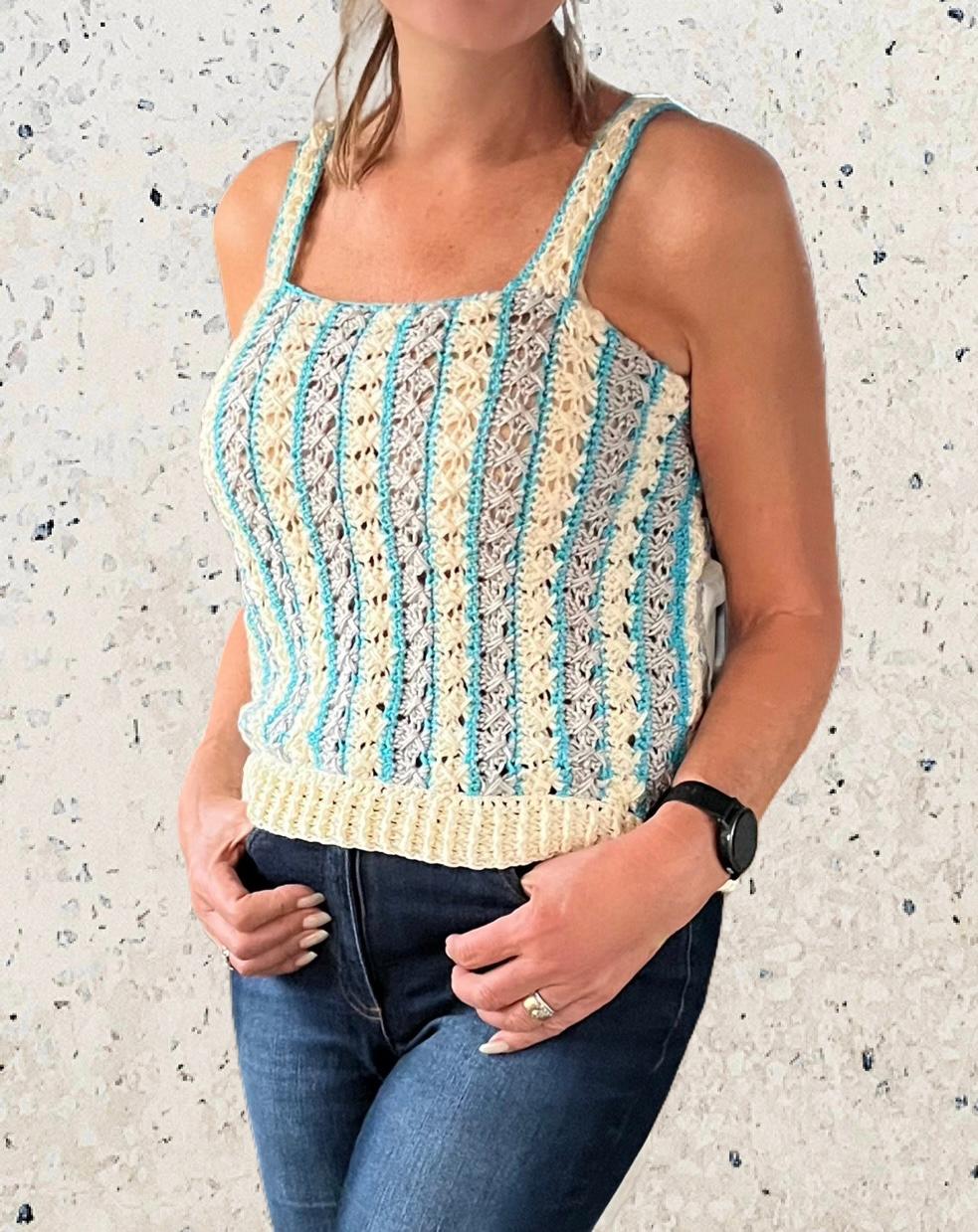 Groovy Ibiza Vibes - Crochet Dress & Top - PATTERN Pdf. - English US Terms