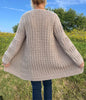 Cozy & Comfy - Sweater and Cardigan - Crochet PATTERN - English US Terms