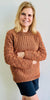 Cool Weather Sweater - Crochet PATTERN - English USA