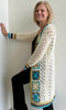 Santa Fe Cardigan - Crochet PATTERN - English USA - digital pdf