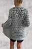 With or Without Cardigan - Crochet PATTERN - English USA - pdf