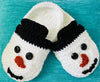 Frosti & Santa Slippers - Crochet Pattern - English US Terms