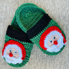 Frosti & Santa Slippers - Crochet Pattern - English US Terms