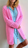 In the Pink Cardigan - Crochet PATTERN - English US terms - digital pdf
