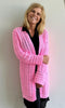 In the Pink Cardigan - Crochet PATTERN - English US terms - digital pdf