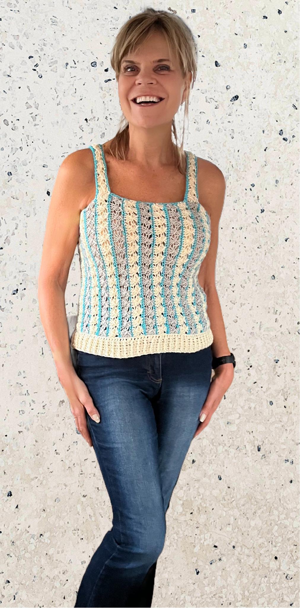 Groovy Ibiza Vibes - Crochet Dress & Top - PATTERN Pdf. - English US Terms