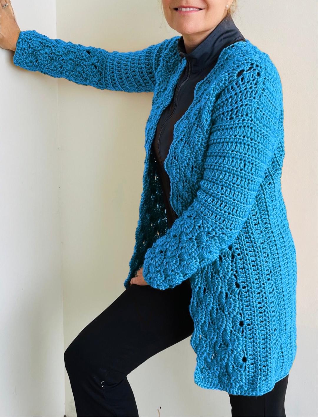 Warm Winter Bliss Cardigan + Free Gift Happy Scrappy Boots Pattern