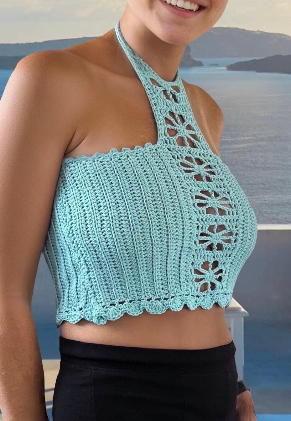 Top Trio - 3 Tops Crochet PATTERNS - English US Terms - Digital pdf