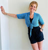Coco Bolero - Short Cardigan - Crochet PATTERN - English USA - Digital PDF