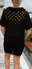Ripple Rhythm Tunic- Crochet PATTERN - English US Terms - pdf